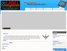 Tablet Screenshot of delabeletiket.com